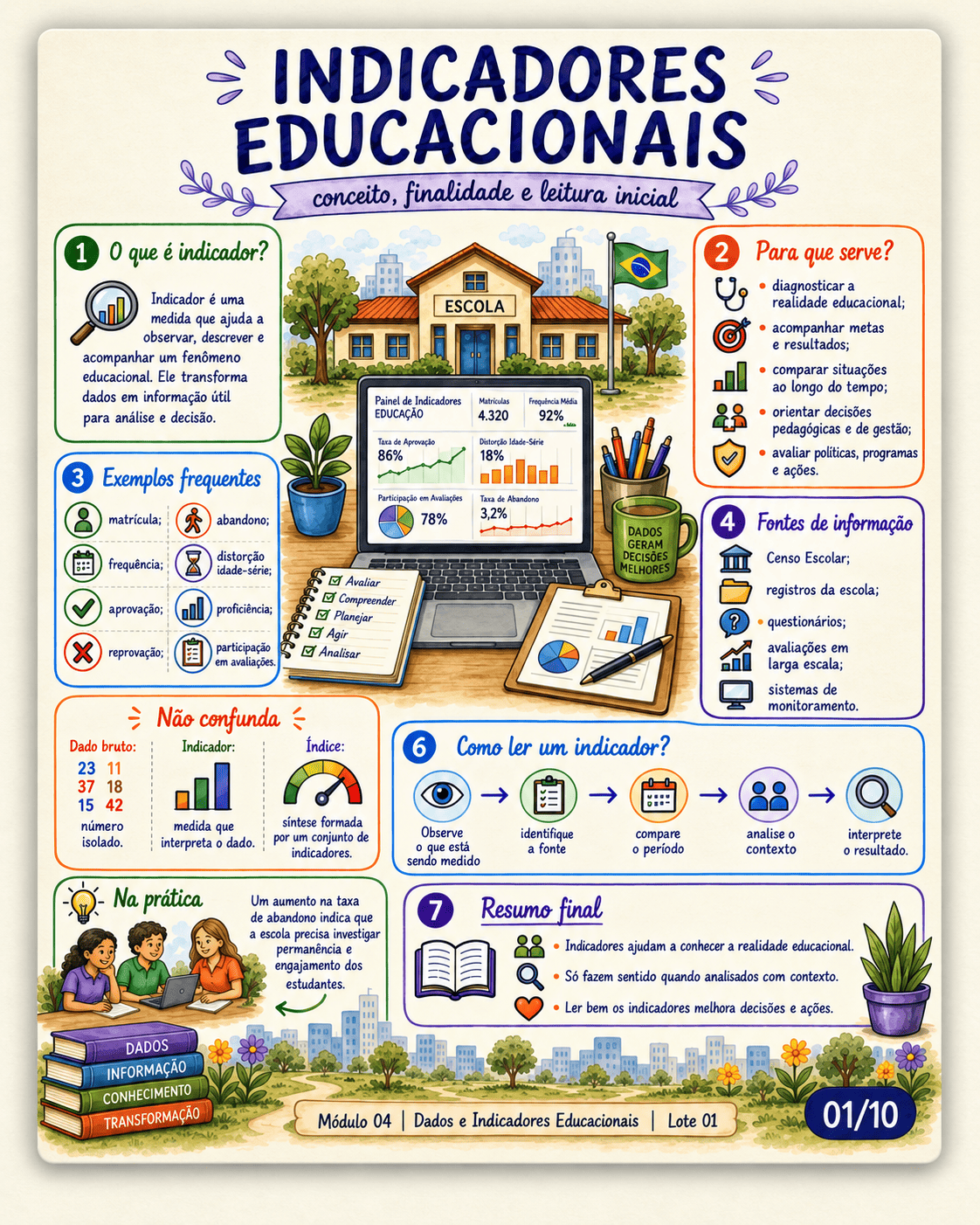 Mapa visual 2 do material SEDUC-PA